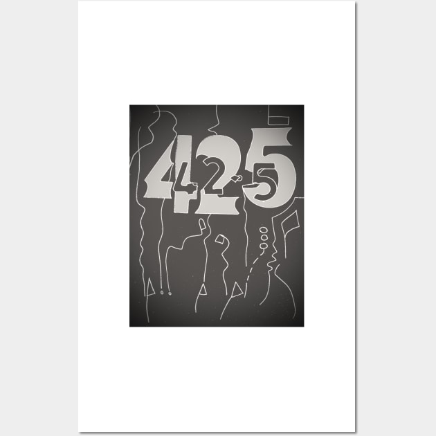 42.5 Monochrome Wall Art by TonyBroadbent